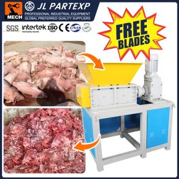 Free Blades Knives! ! ! Mini Compact Single Shaft Industrial Mechanical Dead Animals Poultry Beef/Pig/Chicken Meat/Bone/Carcass/Body Grinder Crushing Machine - Maanshan Jieling International Trade Co., Ltd. - China