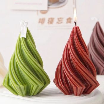 Helical Structure Candle Aroma Gift for Home Fragrance Style Modern Origin China Certificate MSDS Wick Type Cotton Sample Available - Guangdong TWS Arts & Crafts Co., Ltd. - China
