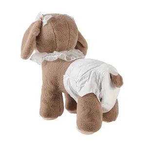 Soft Absorbent Disposable Pet Diaper Female Training SMLXL Eco Friendly ISO CE MOQ10000 - Conch Medical Products (Shandong) Co., Ltd. - China