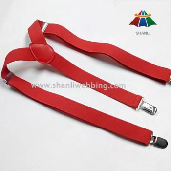 Red Suspender Belt, Women Suspender Gender Unisex Model NO. SL1186 Trademark Shanli HS Code 5806320090 Size as Your Request - Dongguan City Shanli Weaving Co., Ltd. - China