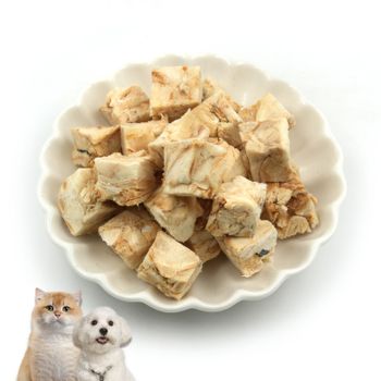 Bulk Wholesale OEM ODM Manufacturer Fresh Raw Material Pet Meat Snacks Freeze Dried Cod Fish Cubes - Shandong Fubao Pet Food Group Co., Ltd. - China