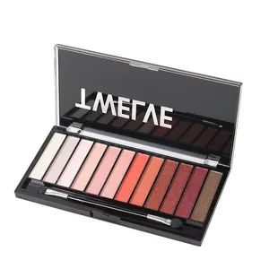 12 Colors Matt Eyeshadow Make up Palette Use Eye Form Powder Model NO. CE017 Size 20*6.7*1.8cm HS Code 3304910000 Color - Jinhua Sanctity Cosmetics Co., Ltd. - China