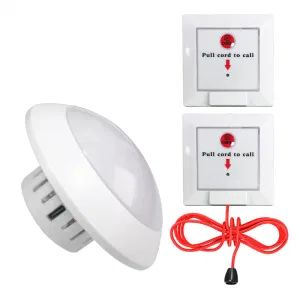 Wireless Caregiver Pager Call with Elderly Emergency Button Emergency Alarm Bathroom Disabled - Quanzhou Koqi Electronic Co., Ltd. - China