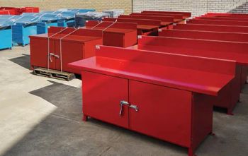 Durability Enclosed Workbenches Are Made From Heavy-Duty Steel - Guangdong Dingling Intelligent Technology Co., Ltd. - China