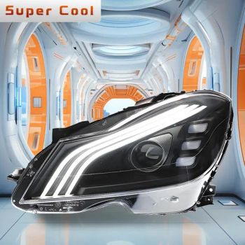 Car Accessories Modification and Upgrades Car Replacement Car Headlights for Mercedes-Benz W204 2011-2014 - Qingdao Super Cool Industrial Co., Ltd - China