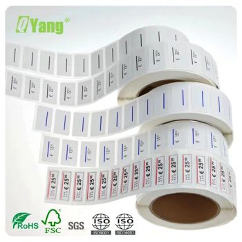 Factory Price Clothing Adhesive Sticker Label Printing Paper Coated - Shanghai Qiyang Adhesive Products Co., Ltd. - China
