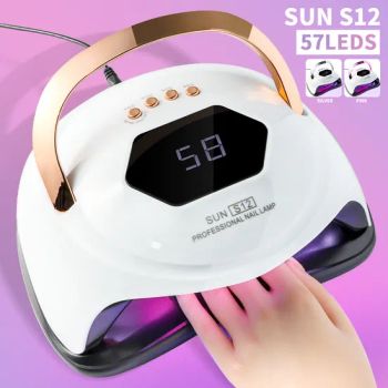 Professional 57LEDs UV LED Nail Lamp Sun S12 Electric Gel Nail Dryer - Ningbo Sundy Imp & Exp Co., Ltd. - China