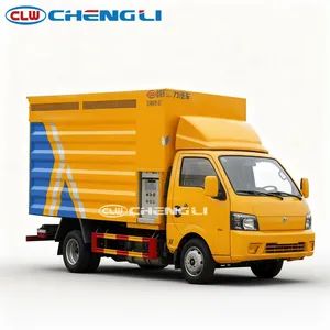 High Performance 4X2 Wooden Material Crusher Truck 8000L for Landscaping and Road Cleaning - Chengli Automobile (Wuhan) Co., Ltd - China