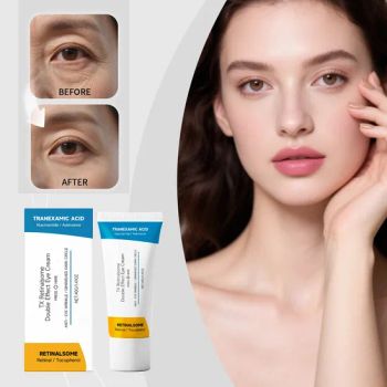 Vegan Eye Cream Niacinamide Gold Anti-Aging Treatment for Fine Lines Dark Circles Hydrating Eye Cream - Guangzhou Kanglixin Medical Biotechnology Co, Ltd. - China