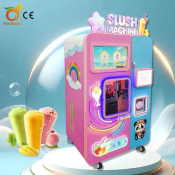Best Selling Slush Vending Machine Fully Automatic Slushie Machine Commercial Frozen Drinks Machine - Guangzhou Red Rabbit Intelligent Equipment Co., Ltd. - China