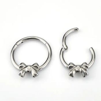 Titanium Body Piercing Jewelry 16g Hinged Segment Rings Helix Earring - Dongguan Jiang Titanium Jewelry Co., LTD - China