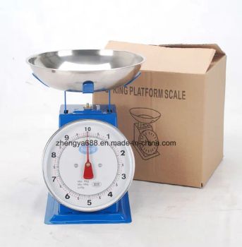 20kg China Mechanical Dial Spring Balance for Fruits and Vegetables Weighing - Yongkang Zhengya Weighing Apparatus Factory - China