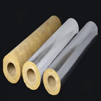 Industral Rockwool Mineral Wool Insulation Pipe Fittings Thermal Conductivity Chart of Stone Wool Insulation Tube - Shandong Dongtang Energy Saving Technology Co., Ltd - China