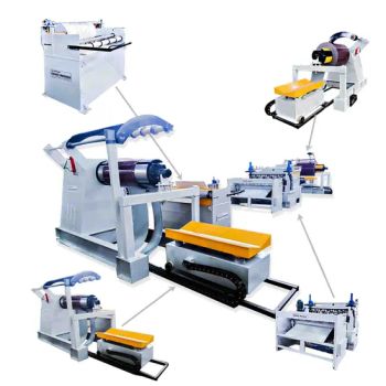 Xinnuo Steel Coil Slitting Line Machine Origin China Trademark KXD Condition New Decoiler 5tons HS Code 84623910 Certification CE - HEBEI XINNUO ROLL FORMING MACHINE CO., LTD. - China