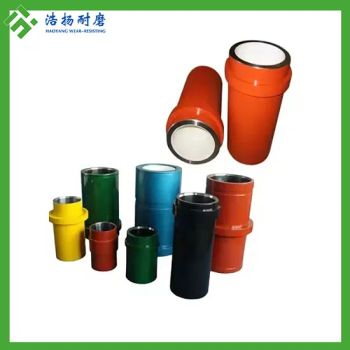 Oilfield Mud Pump Cylinder Bimetallic Liner Ceramic Liners Bomco F1600 Pz Mud Pump Cylinder - Shandong Haoyang Wear resistant Materials Co., Ltd - China