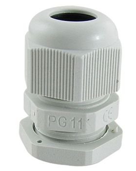 PVC White PG 11 Cable Gland, Size: 17.25 Mm, 7.5 Mm Color White Material PVC Size 17.25 mm IP Rating IP55 Brand - Precision Foot Switches - India