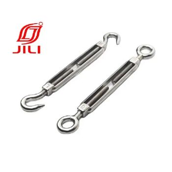 Forged Turnbuckle Adjustable Tensioner Turnbuckle with Eye and Hook - Hebei Jili Rigging Co., Ltd. - China