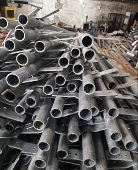 3 Metre GI Earthing Pipe Material GI Shape Round Thickness 2 mm Usage Earthing Head Shape Round Length Of Rod 3 - Sun Power - India