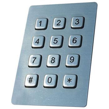 Vandal Proof Keyboards Finish Matt Gloss Impact Protection Yes Vandal Resistance Yes Material Stainless Steel Engraving Permanent Laser - Electronics India Pune Private Limited - India