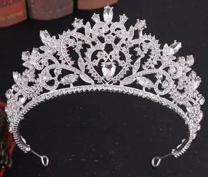 Pageant Rhinestone Tiara Crown. Bridal Wedding Rhinestone Tiara Crown, Fashion Accessories - Yiwu Ba Yuan Jewelry Co., Ltd. - China