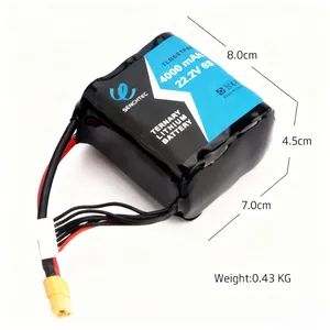 Senchtec 4000 mAh 22.2V 6s Powerful Ternary Lithium Battery Rechargeable Long Range Multicopter Quadcopter Uav Fpv Drone Battery - Shenzhen Senchtec Technology Co., Ltd. - China