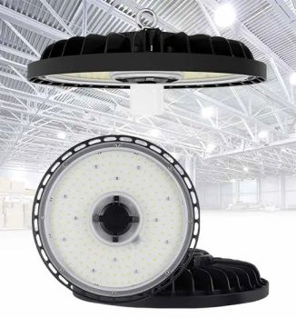 IP65 200W High Bay UFO LED Lamps for Industrial Warehouses CRI 70 CCT 6500K Voltage 5V Origin China Lumen 80lm/W Usage - Nantong Super Intelligence Technology Co., Ltd - China