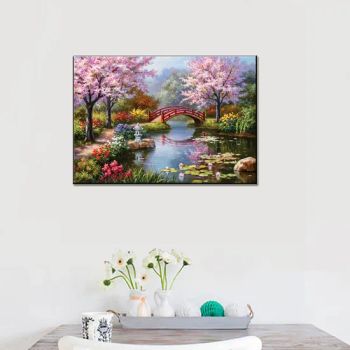 Custom DIY 5D Diamond Painting Canvas Print Creative Pastel Toy for Living Room Decoration - Ningbo Hardwork Art & Craft Co., Ltd. - China