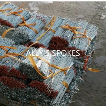 Bicycle Wheel Spokes Bike Spokes Nipple Motorcycle Spokes Shape Rod Origin China Length 297mm Condition New Material - SHANDONG ADDISION TRADE CO., LTD. - China