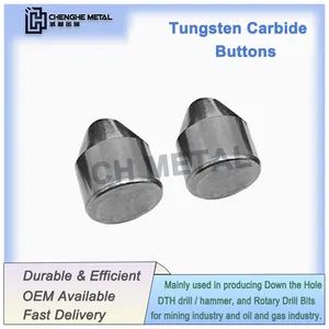 Premium Tungsten Carbide Button Tools for Industrial Applications - GANZHOU CHENGHE METAL CO., LTD. - China