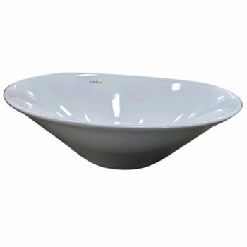 Wall Mounted White Wash Basin for Bathroom Color White Basin Shape Oval Scratch Resistance Yes Mount Type Wall Mounted Product Type Single - A. M. S. Hardware - India