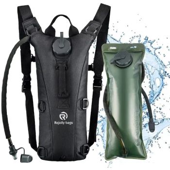 3L Backpack with Bladder Daypack Bag Lightweight Water Storage Tactical Backpacks for Hiking Running Biking Mountain Cycling Jogging Hunting Hydration Backpack - Quanzhou Rejolly Bags Co., Ltd. - China