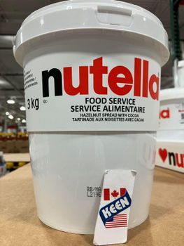 Nutella Chocolate 3kg - W&E HOLDING BV - Netherlands