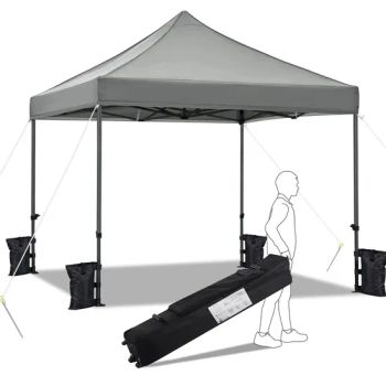 Advertising Logo Tent Portable Canopy Pop-up Marquee Gazebos for Trade Shows and Exhibitions - Zhejiang Hexin Umbrella Co., Ltd - China