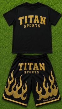 hoodie and short - Titan sports wear - Pakistan
