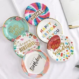 Disposable Party Dinnerware Paper Plates Napkins Cup Forks Knives Spoons for Party - Hangzhou Meshine Import And Export Co., Ltd - China