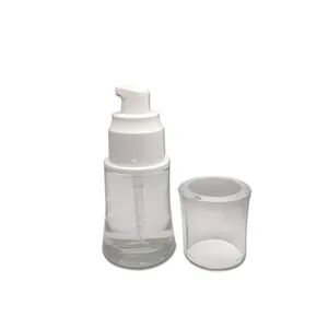 Glass Bottle 30ml Capacity 20 410 Neck Size Lotion Pump Foundation Skincare Packaging - Madison Inc - China