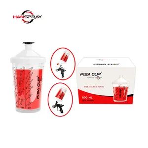 300cc Air Spray Gun Mix Tank Mini Spray Gun Paint Mixing Cup Origin China Model NO. 600 Condition New Brand Hanspray Substrate Other - Qingdao Hanspray New Material Technology Co., Ltd. - China