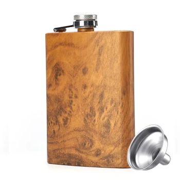8 Oz Leakproof Drinking Camping Pocket Stainless Steel Hip Flask with Funnel - Zhejiang Haers Vacuum Containers Co., Ltd. - China