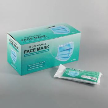 Disposable Adult Earloop Protective Face Mask Color Blue Shape Dust Mask Model NO. NP101 Trademark SUCSHK HS Code - Changzhou Shengkang Medical Instrument Co., Ltd. - China