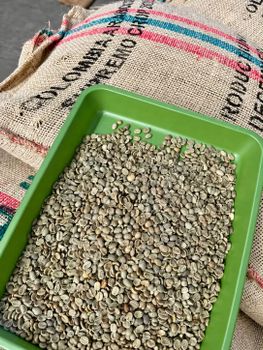 COLOMBIA HUILA SUPREMO ARABICA GREEN COFFEE BEANS SCREEN SIZE 17/18 FULL WASHED G1 – product photo, Arabica Coffee Cherry products found from trusted suppliers, wholesalers, manufacturers & exporters Listing