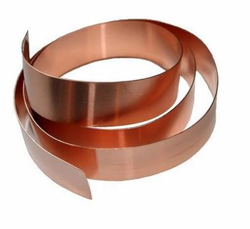 Copper Earthing Strip, Thickness: 2.5-45 mm Material Copper Finish Excellent Grade Pure Copper Finishing Polished Thickness 2.5-45 - Parshv Industries - India