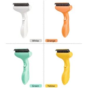 Self-Cleaning Pet Grooming Combs for Dogs-Cats Safe Hair Removal - GoldenHour Innova Co., Ltd. - China