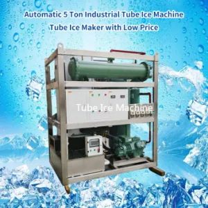 Tube Ice Machine 1 2 3 5 10 15 20 25 30 Tons Automatic Ice Tube Making Machine Plant - Yantai Guangwei Food Cold-Chain Technology Co., Ltd. - China