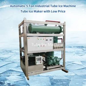 Commercial Used 1 Ton Tube Ice Maker High Quality SUS304 Ice Tube Machine - Yantai Guangwei Food Cold-Chain Technology Co., Ltd. - China