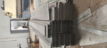 GI Tray (1.6-4mm Thickness, 50-1000mm Width) Brand as per your requirements Tray Width 50.mm up to 1000.mm Color gi as per your - Om Steel Corporation - India