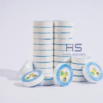 Pack Disposable Coin Towels Face Compressed Towel for House Travel Sports - Hangzhou Linan Huasheng Daily Necessities Co., Ltd. - China