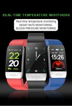 Smartband Bracelet Fitness Track Heart Rate Testing IP67 Waterproof Band Watches Health Monitoring Body Temperature Monitoring Sports Gift Watches Live - Dongguan AQ PINS&GIFTS CO.,LTD - China