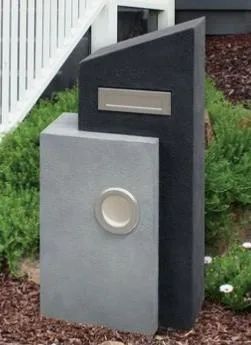 Factory Price Waterproof and Durable Concrete Sandstone Letterbox Grc Fiberglass Cement Mailbox for Garden Decoration - Shanghai Kaimeng Architectural Decoration Engineering Co., Ltd. - China