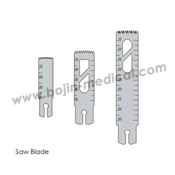 Disposable Medical Supplies Saw Blades Maed in China Group Adult Color Silver Model NO. BJ Origin Shanghai Name Saw - Shanghai Bojin Electric Instrument & Device Co., Ltd. - China