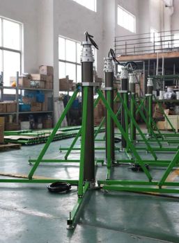 4.5m Pneumatic Telescoping Mast with Inside Wires for Mobile Masts Tower - Huaian Nengren Manufacture and Trade Co., Ltd. - China